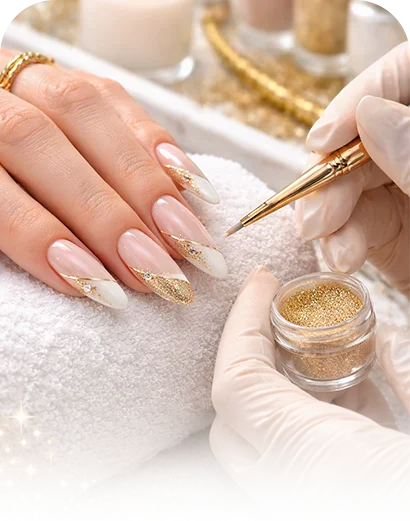 Professional manicure nail care